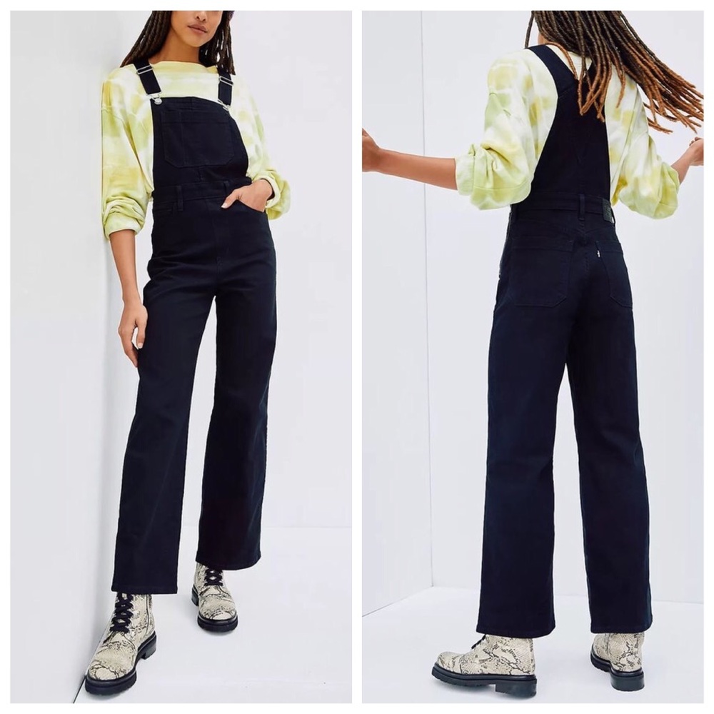 Levi's Black Women's Denim Overalls